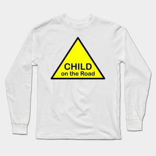 Child on the road Long Sleeve T-Shirt
